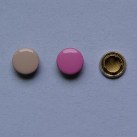 High Quality Garment Enamel/Painted Metal Ring Snap Button