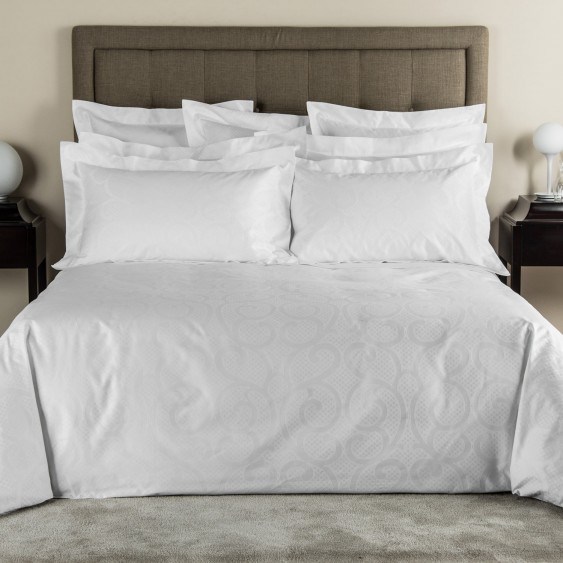 100% Cotton Plain White 5 Star Hotel Bed Sheet (DPF060914)
