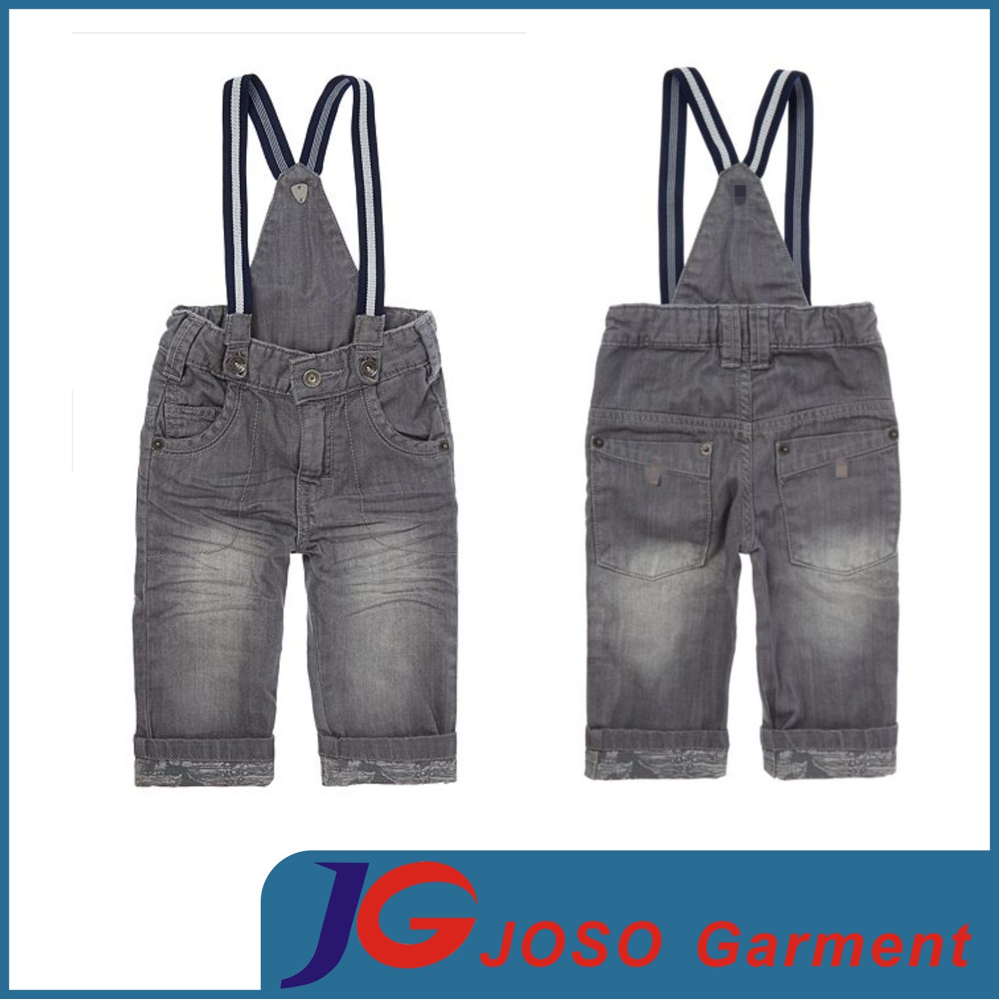 Jeans Online Kids Cute Suspender Pants Toddler Jeans (JC5208)