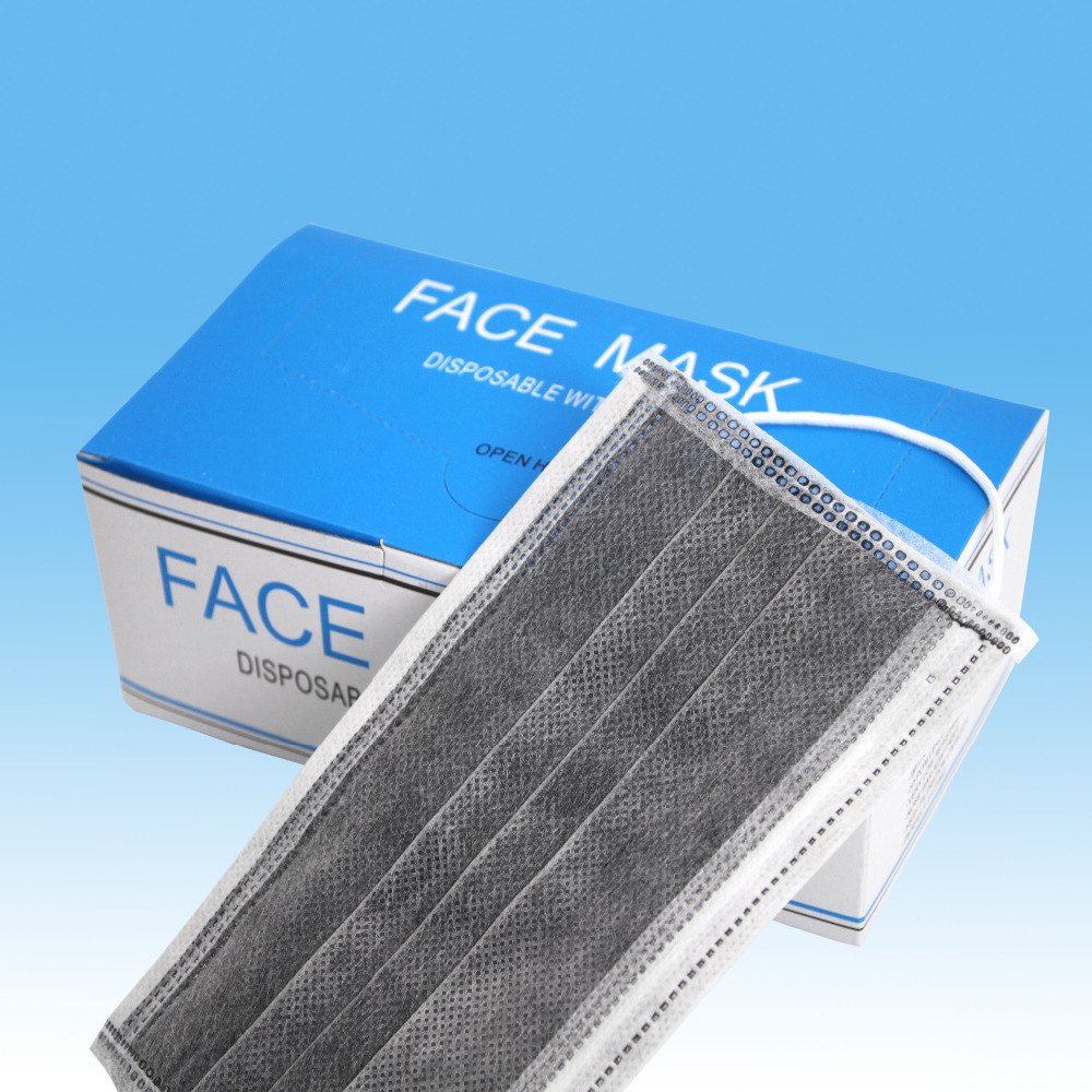 Disposable 4ply Activated Carbon Face Mask From Topmed China Supplier