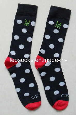 2016 New Design Men Cotton Socks (DL-MS-129)