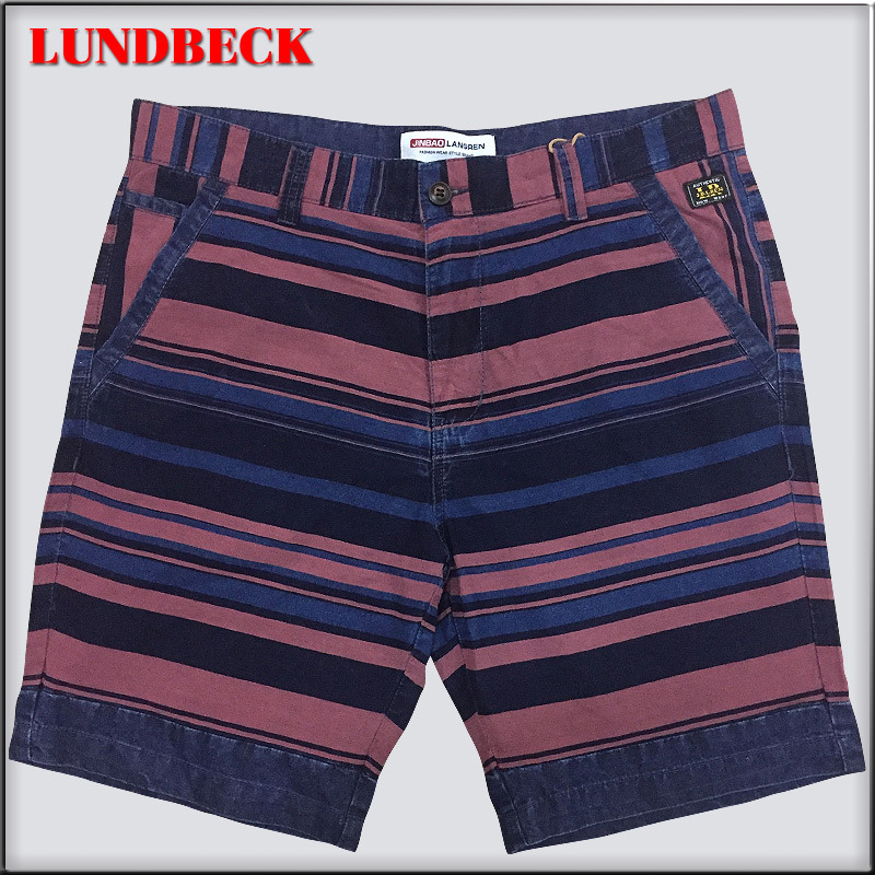Men's Cotton Shorts with Stripe Style
