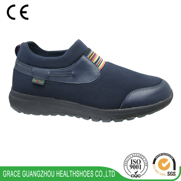 Grace Health Shoes Men's Stretchable Fabric Casual Shoes
