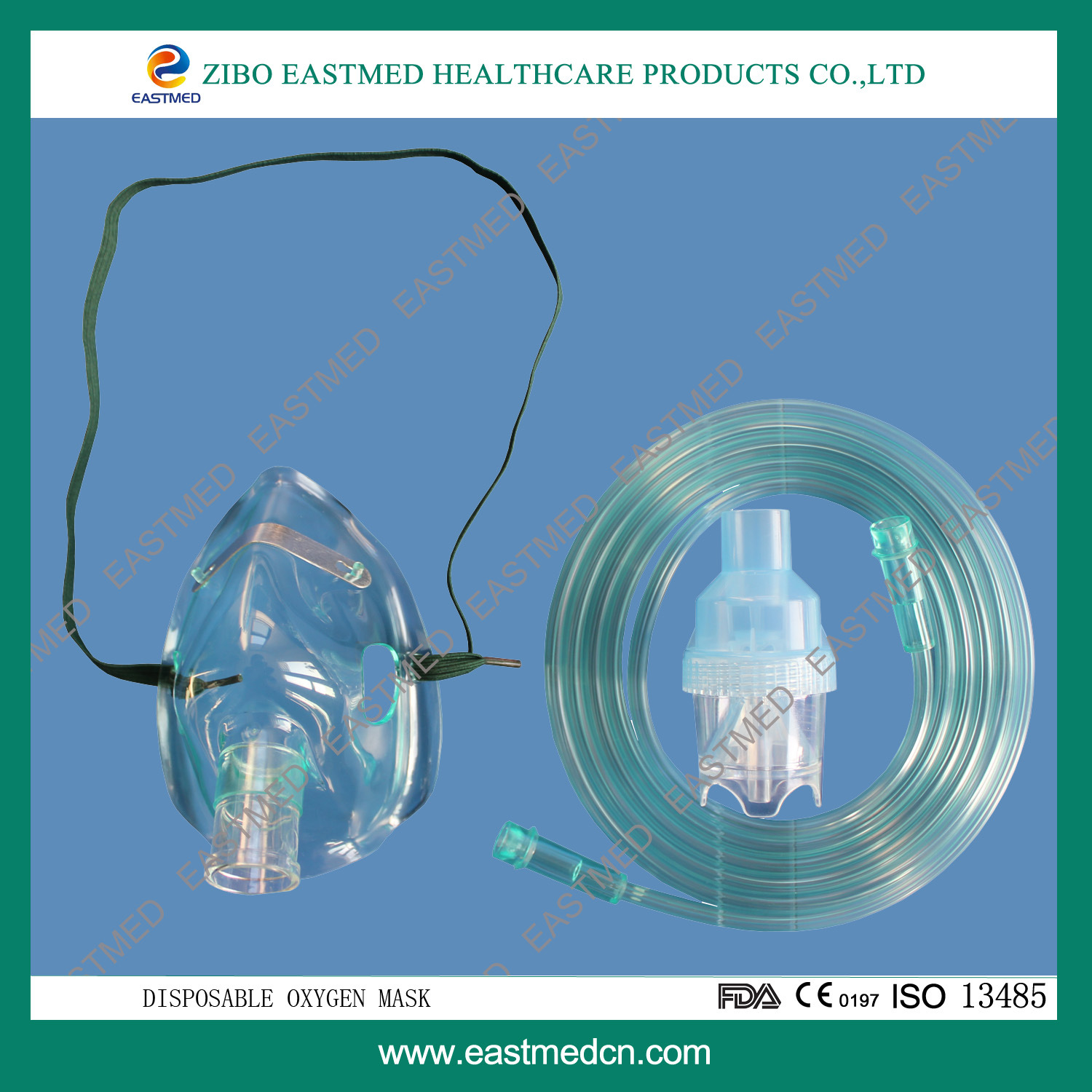 Disposable Medical Portable Non Rebreather Oxygen Mask