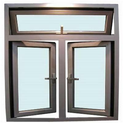 Aluminum Reflective Glass Window with Mosquito Net
