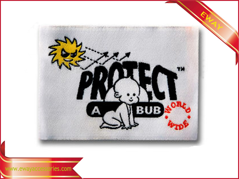 Baby Clothing Label Soft Woven Fabric Label for Children