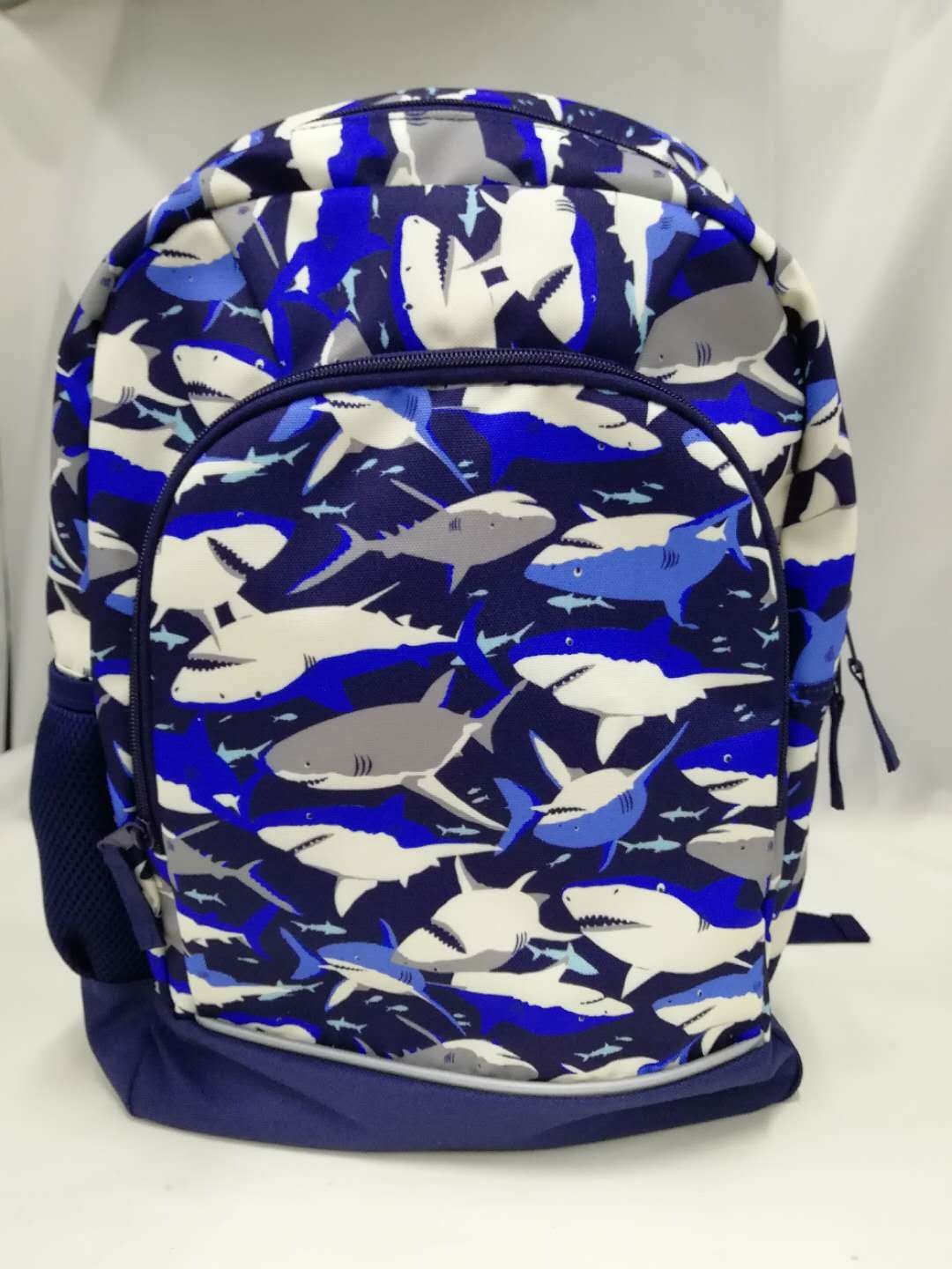 Boys Shark Print Backpack