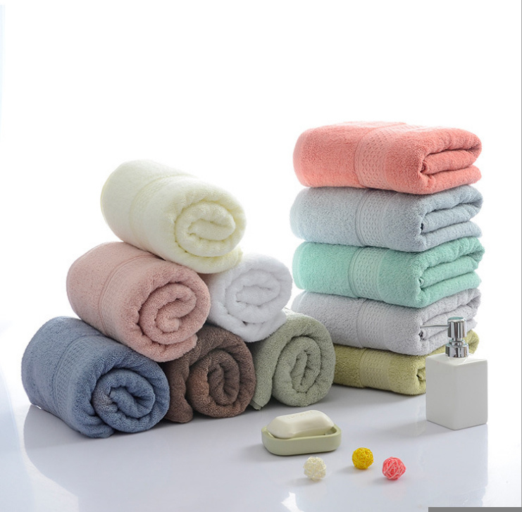 Promotional Hotel / Home 100% Cotton Bath / Face / Hand Towels with High Quality