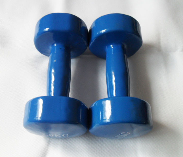 Colorful Vinyl Dipping Dumbell Tz-8004