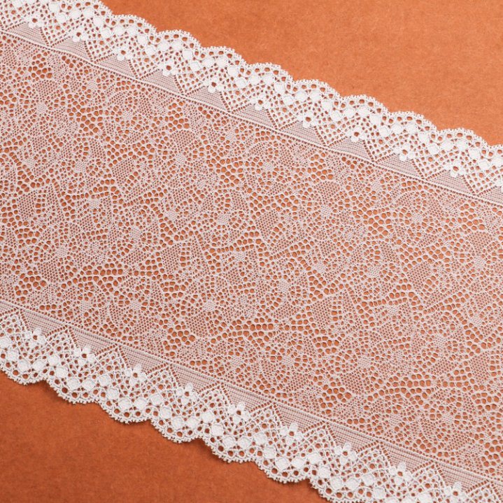 Fashion White Heavy Swiss Voile Lace