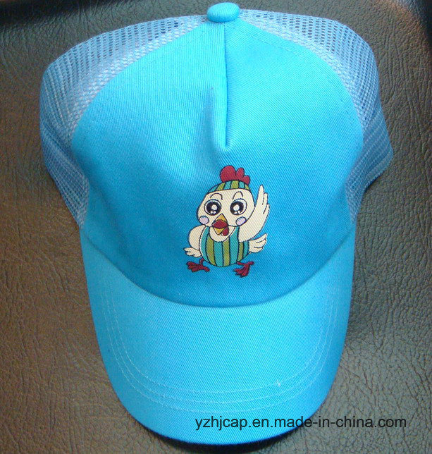 Hot Fooltball Child Baseball Cap with Embroidery and Printing Logo