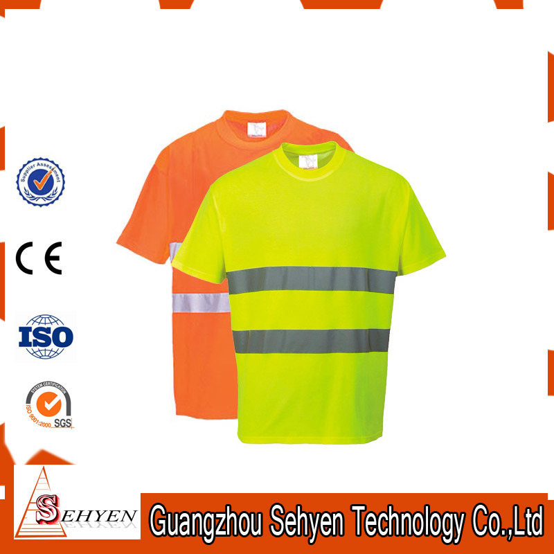 Class3 Jersey Fabric High Visibility T-Shirts
