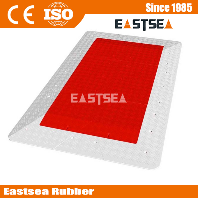 Road Safety Belgium Rubber Speed Cushion