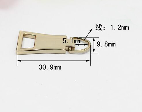 Quality Metal Zipper Slider for Shoes Clothes Handbag