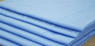 Surgical Gown Material Blue Anti-Bacterial and Anti-Blood SMS Non-Woven Fabric