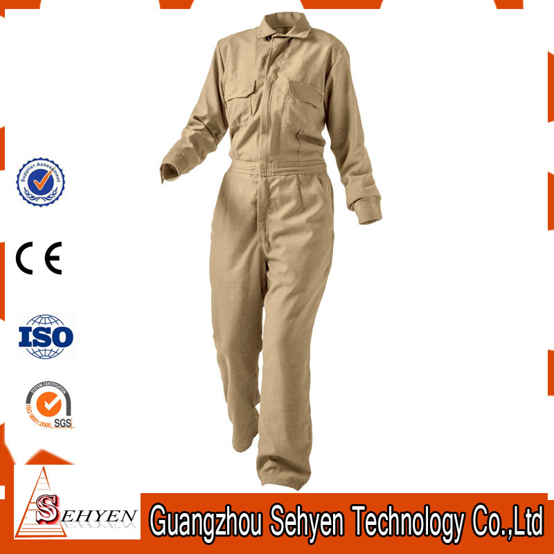 China Factory Long Sleeves 35%Cotton and 65%Polyester Coverall