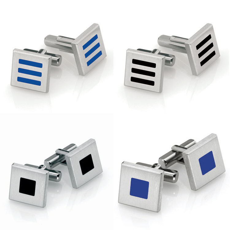 Personalized Classic Stainless Steel Men Cufflinks