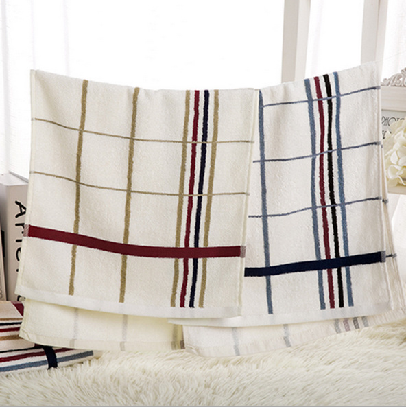 Hot Selling Satin Series Stripe 100% Bamboo Towels