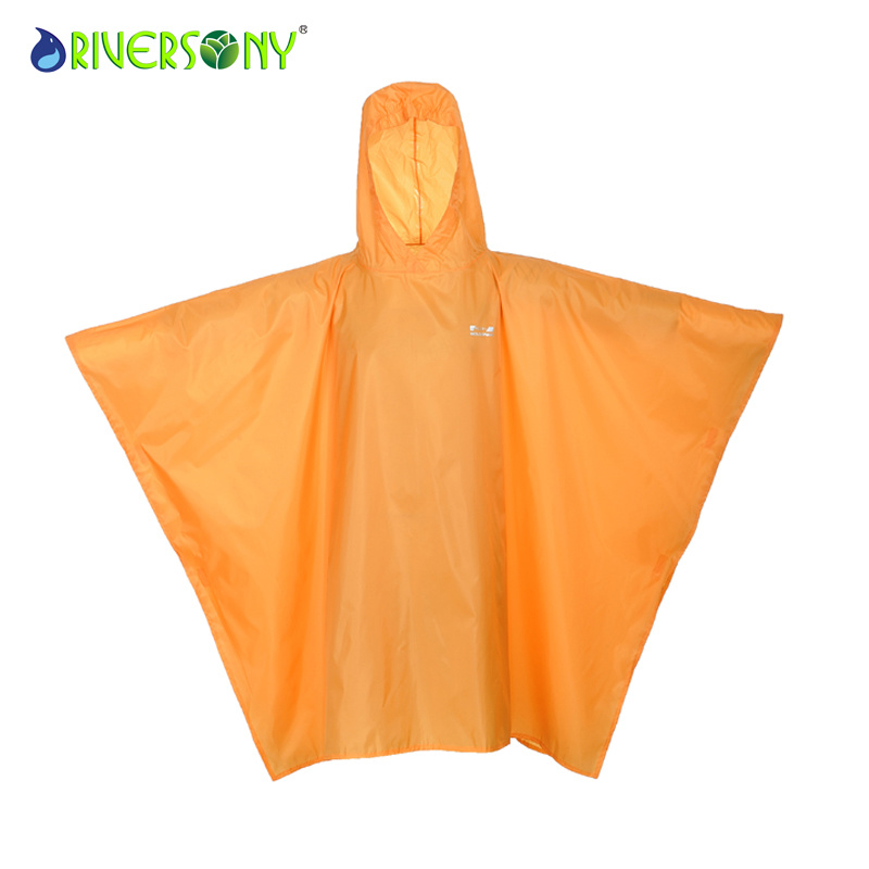 Yellow PU Pouch Rainwear