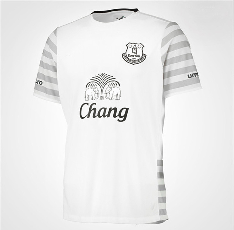 2016 Everton Away White Tshirt