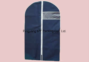 Nonwoven Foldable Men's Garment Bag Suit Cover with Zipper