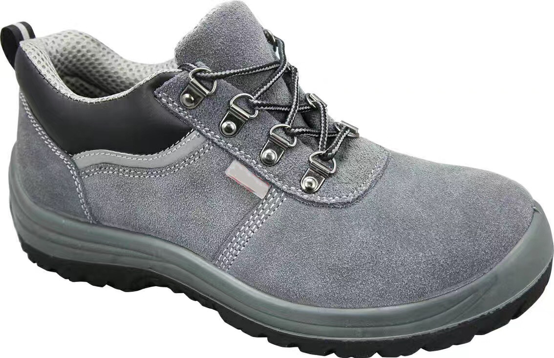 Casual Safety Shoes with Suede Leather -49