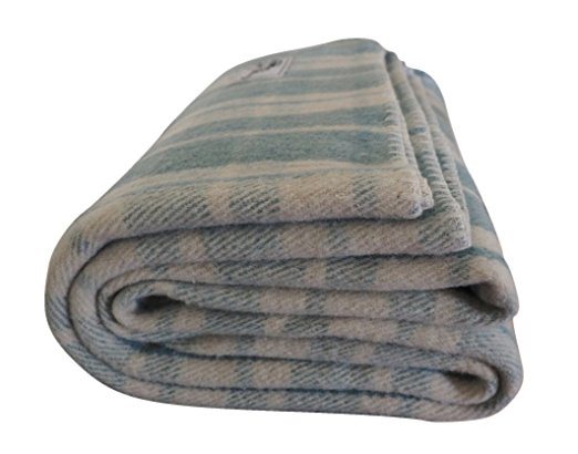 Lightweight Sofa Blanket Pure New Wool Throw Blanket
