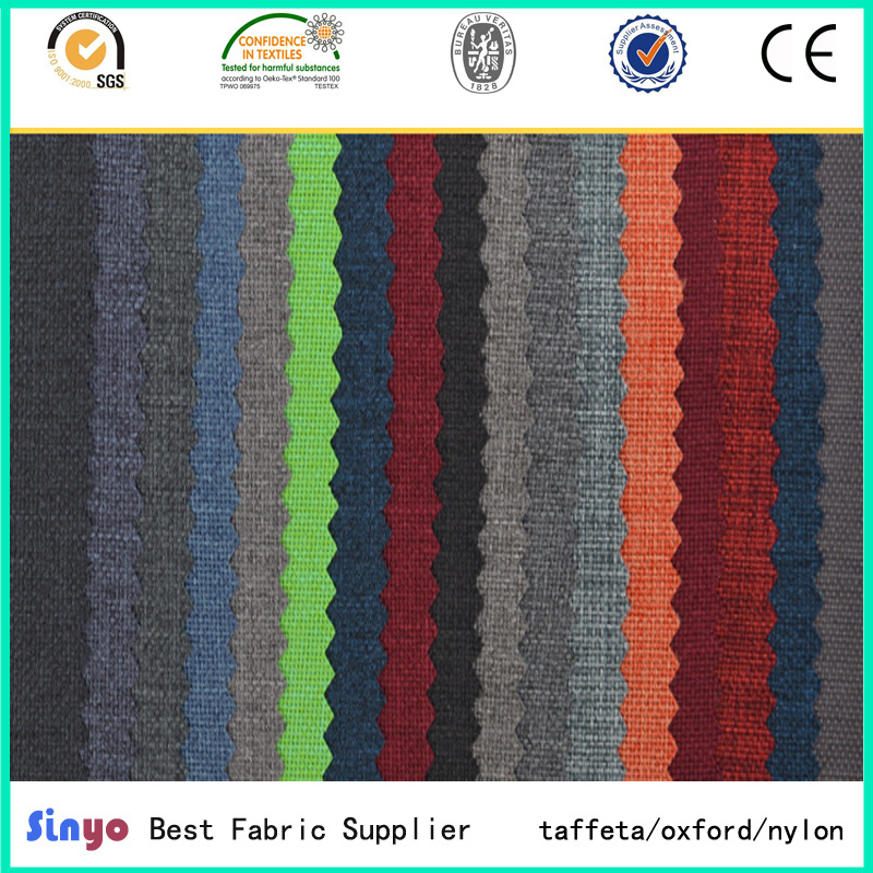 Popular Sold 100% Polyester Cationic Fabric for Sofa /Laptop Bags