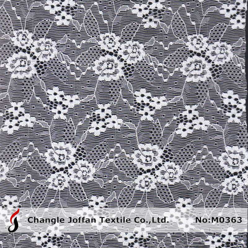 Textile Raschel Nylon Lace Fabric for Party Dresses (M0363)