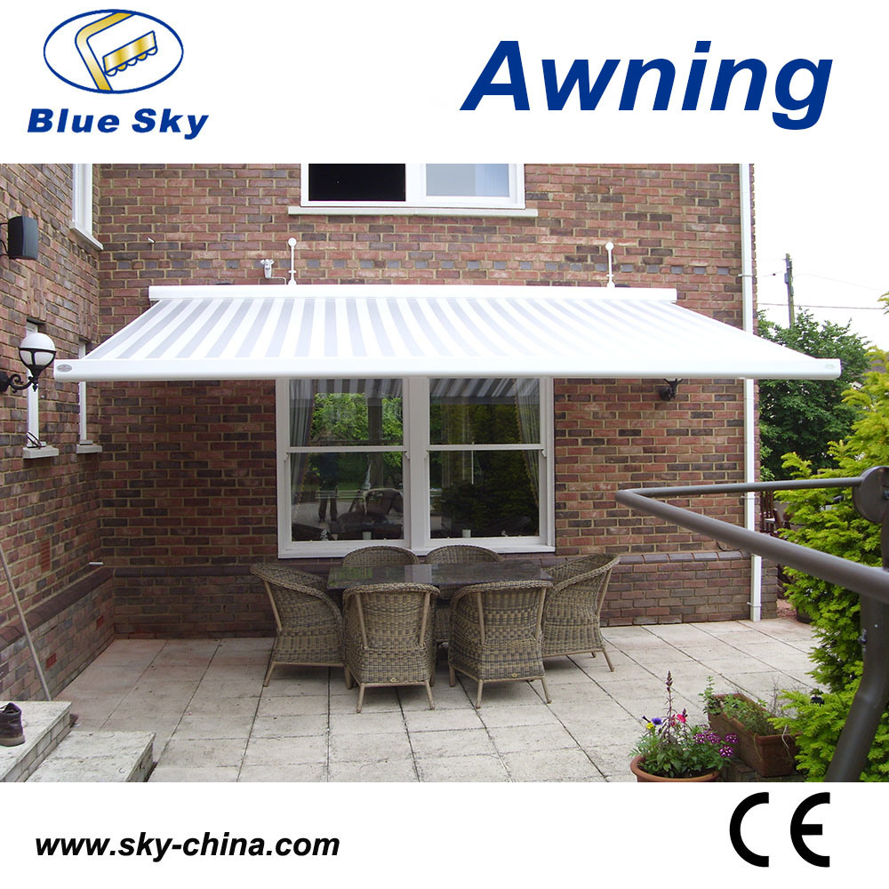Steel Structure Retractable Outdoor Balcony Awning B4100