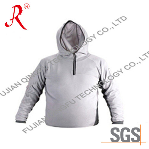 Simple Fishing Sport T-Shirt with Hoody (QF-299)