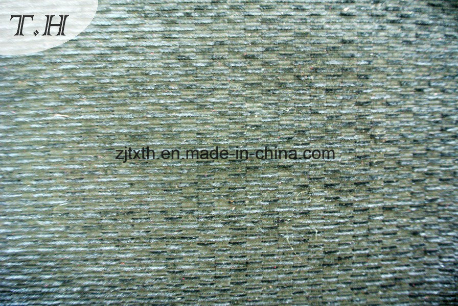 Cheap Jacquard Flat Chenille Fabric (fth31881)