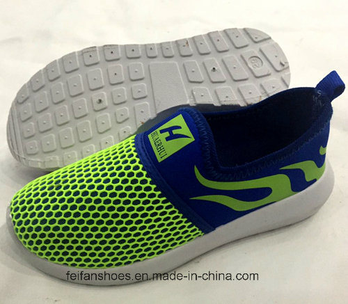 Hot Sale Children's Slip-on Casual Shoes Injection Shoes Sneaker (FF924-5)