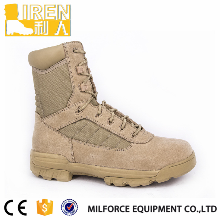 Ykk Side Zipper Military Desert Boots