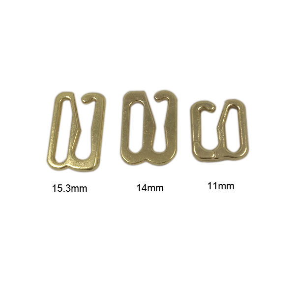 High Quality Promotional Sale Gold Metal Bra Buckle Adjuster