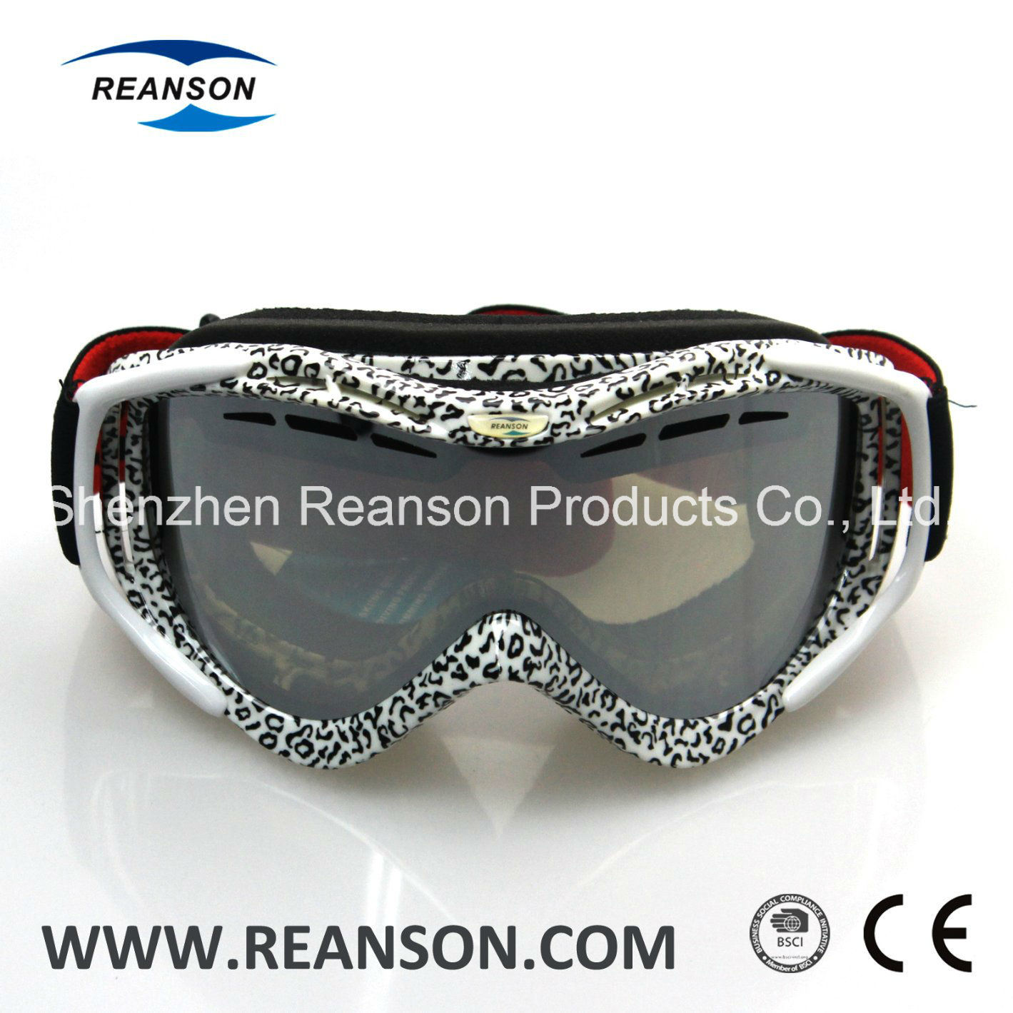 Customized Double Lenses Anti Fog Snowboard Goggles