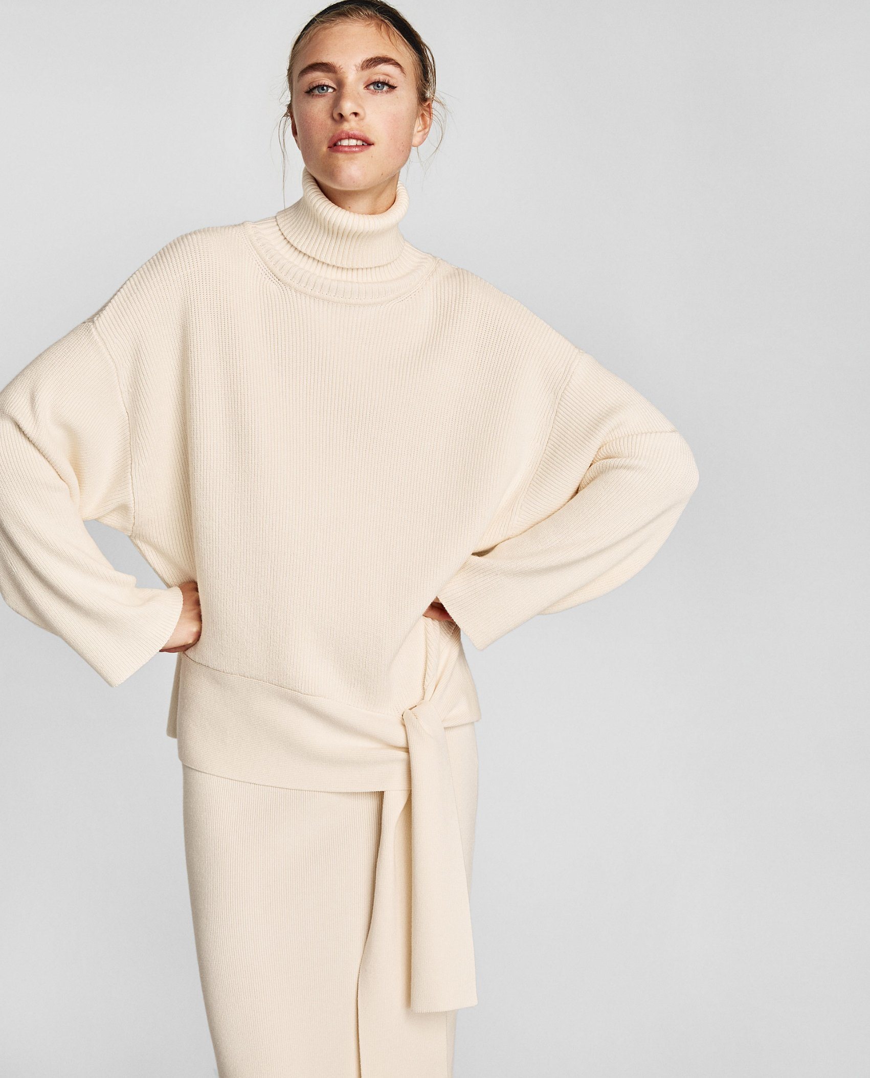 Fashion Style Winter Woman Wool Sweater Dress (RS-034)
