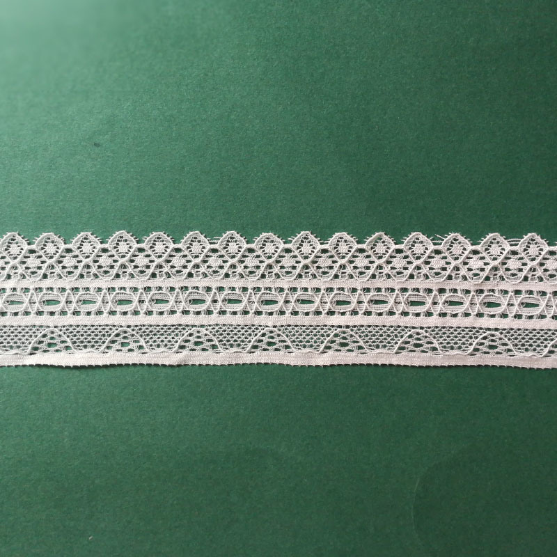 Fashionable and High Quality Creamy-White Trimming Lace for Decorations