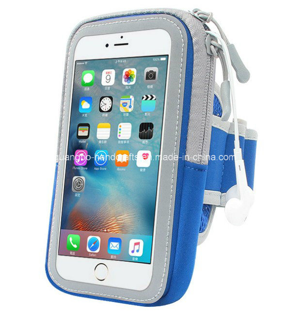 Custom High Quality Neoprene Sports Outdoor Gym Smart Phone Arm Bag