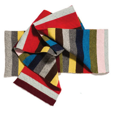 Colourful Striped Style Scarf (JRI014)