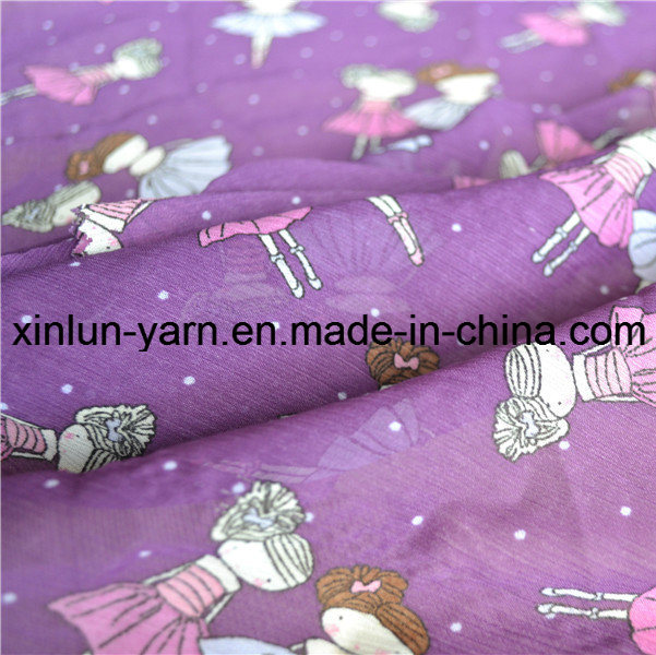 Wholesale High Quality Plain Printed Chiffon Fabric