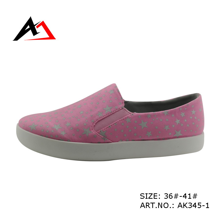 Injection Hottest Cheap Printing School Shoes Sports for Women (AK345)
