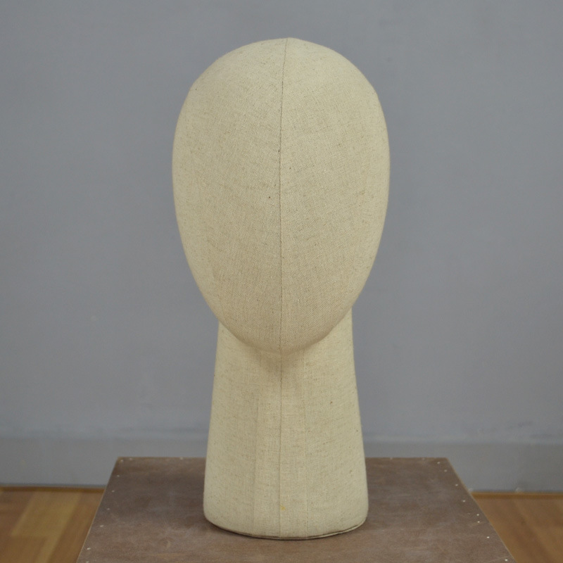 Fiberglass Male Mannequin Head for Headpieces Display