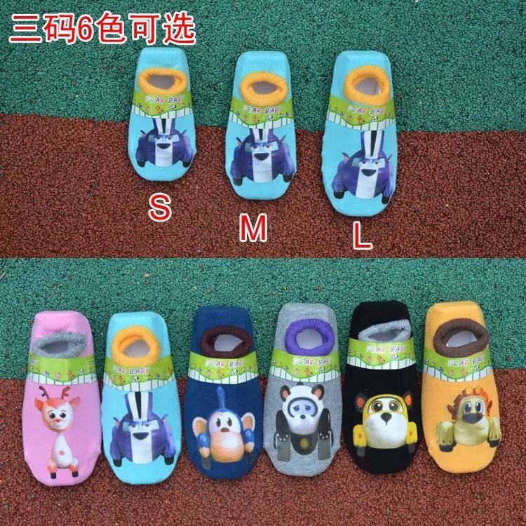 Newborn Baby Anti-Skid Floor Hosiery Anti-Slip Cotton Socks