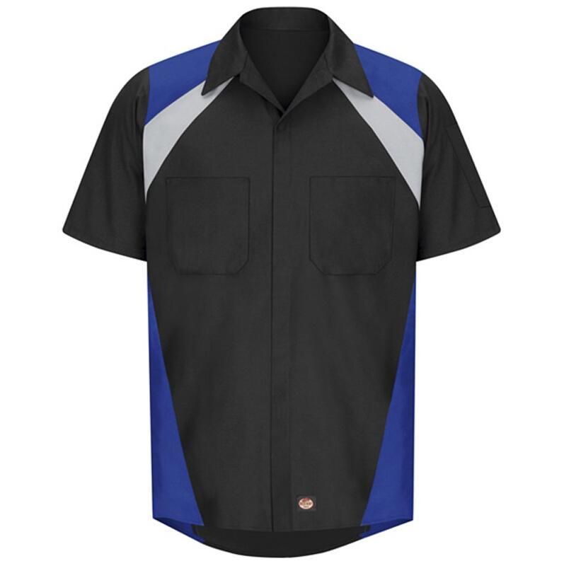 Customized Summer Light Weight Breathable Men's Short Sleeve Cotton Work Workwear Shirts