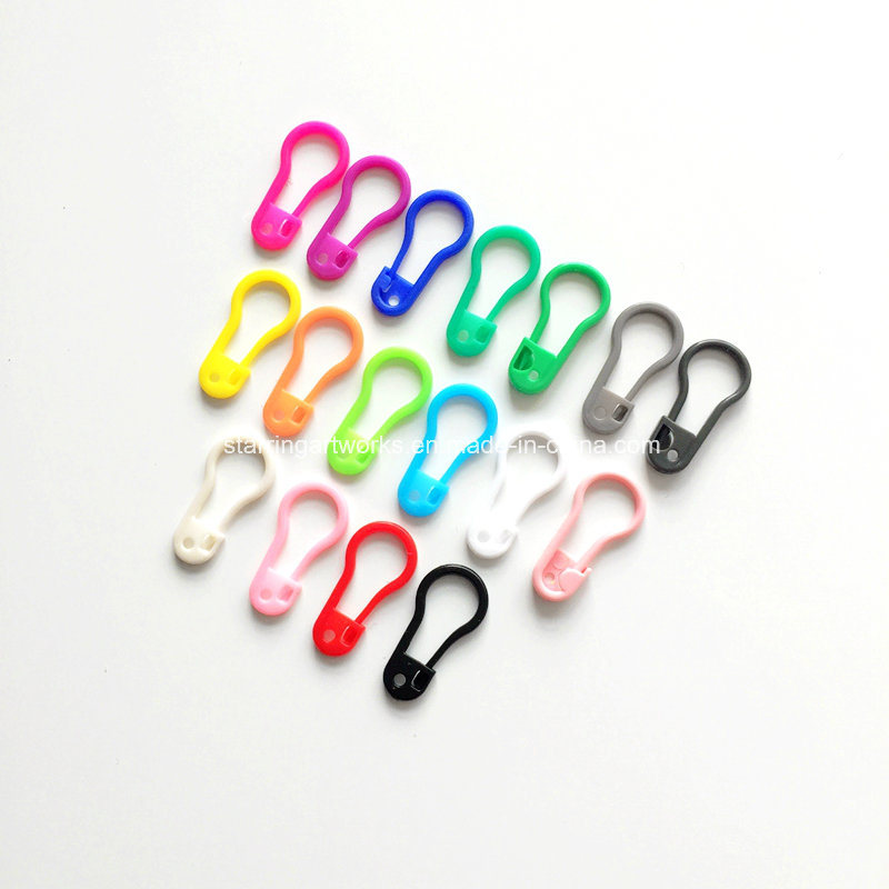 Garment Accessory 22mm Colorful Plastic Bulb Safety Pin