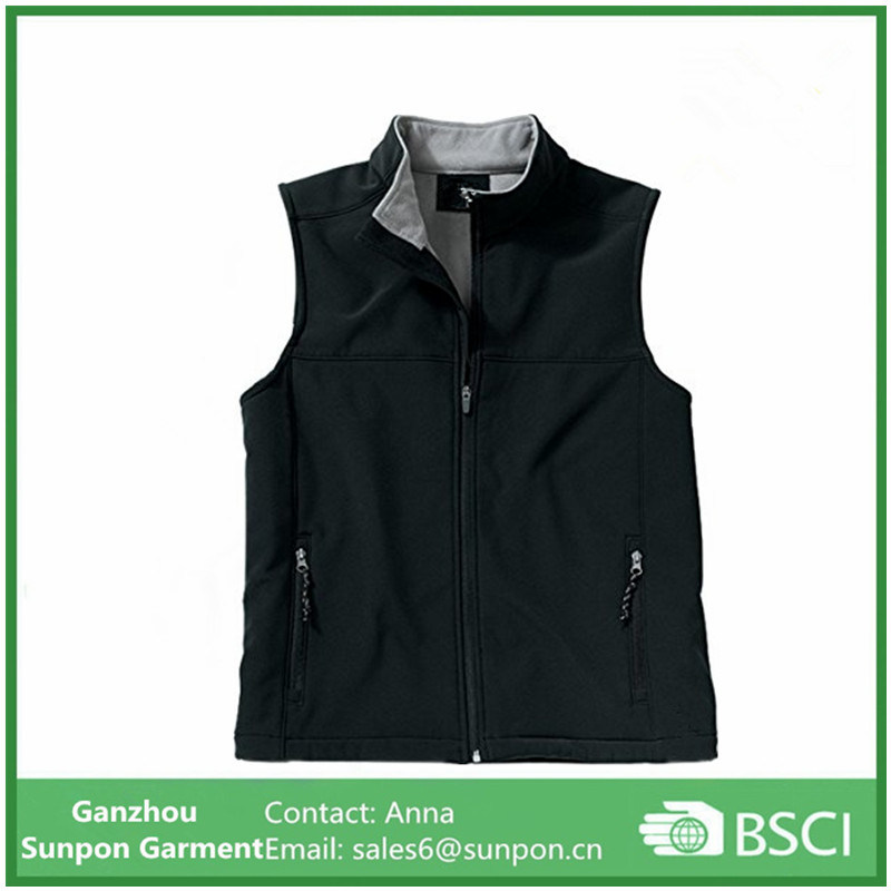 High Quality Men's Jacket Be Made of Softshell Fabric