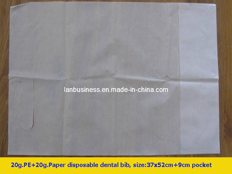 Disposable Plastic Bibs for Adults