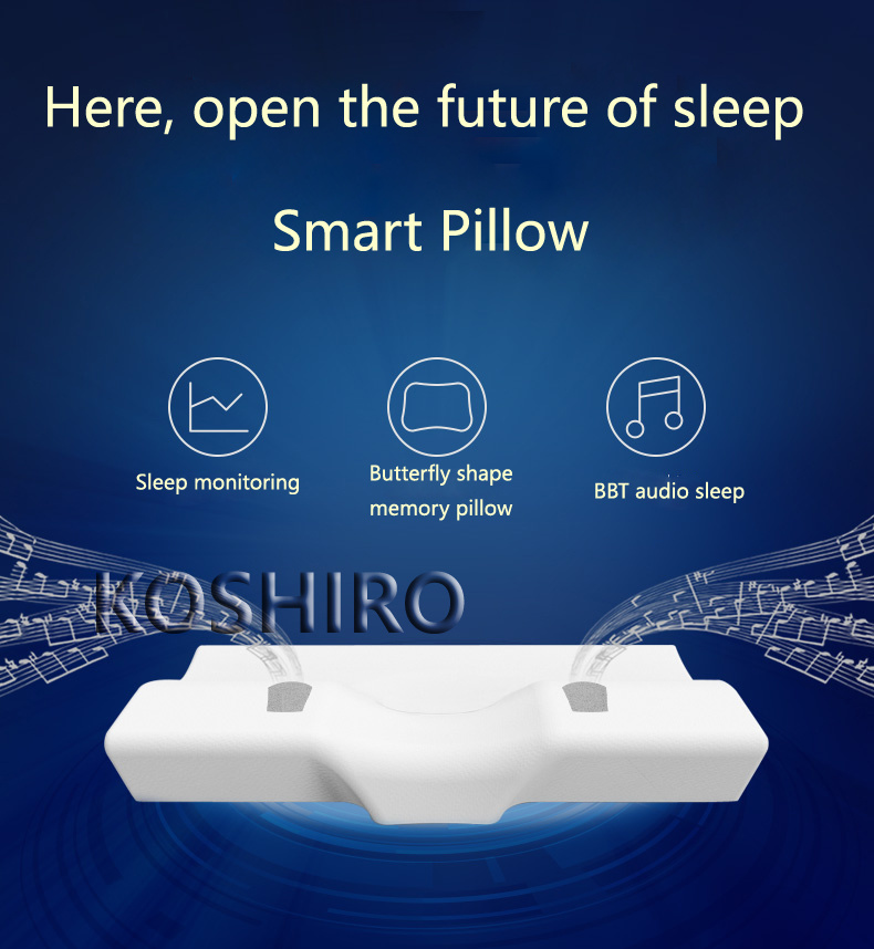 Butterfly Shape Sleep Monitor Smart Pillow
