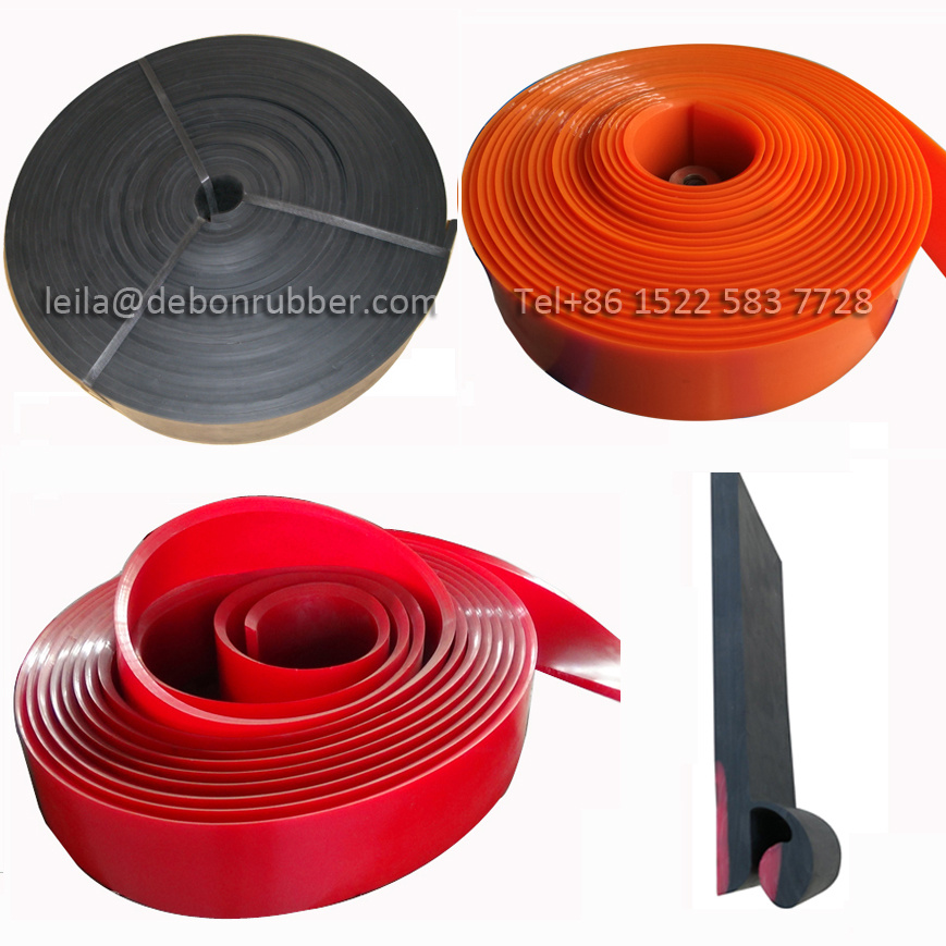Conveyor Belt Side Skirt Rubber or Polyurethane 30m Long